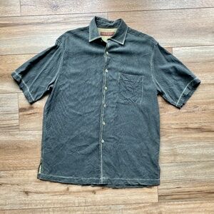 Tori Richard Men’s 100% SILK Size Small Short Sleeve Collared Button Down Short